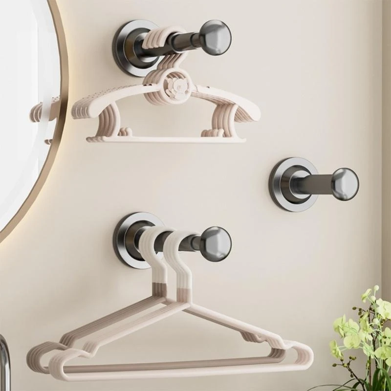 57BE Practical Hangers Storage Rack 3 Tiers Hangers Storage Rack for Maximizing Space