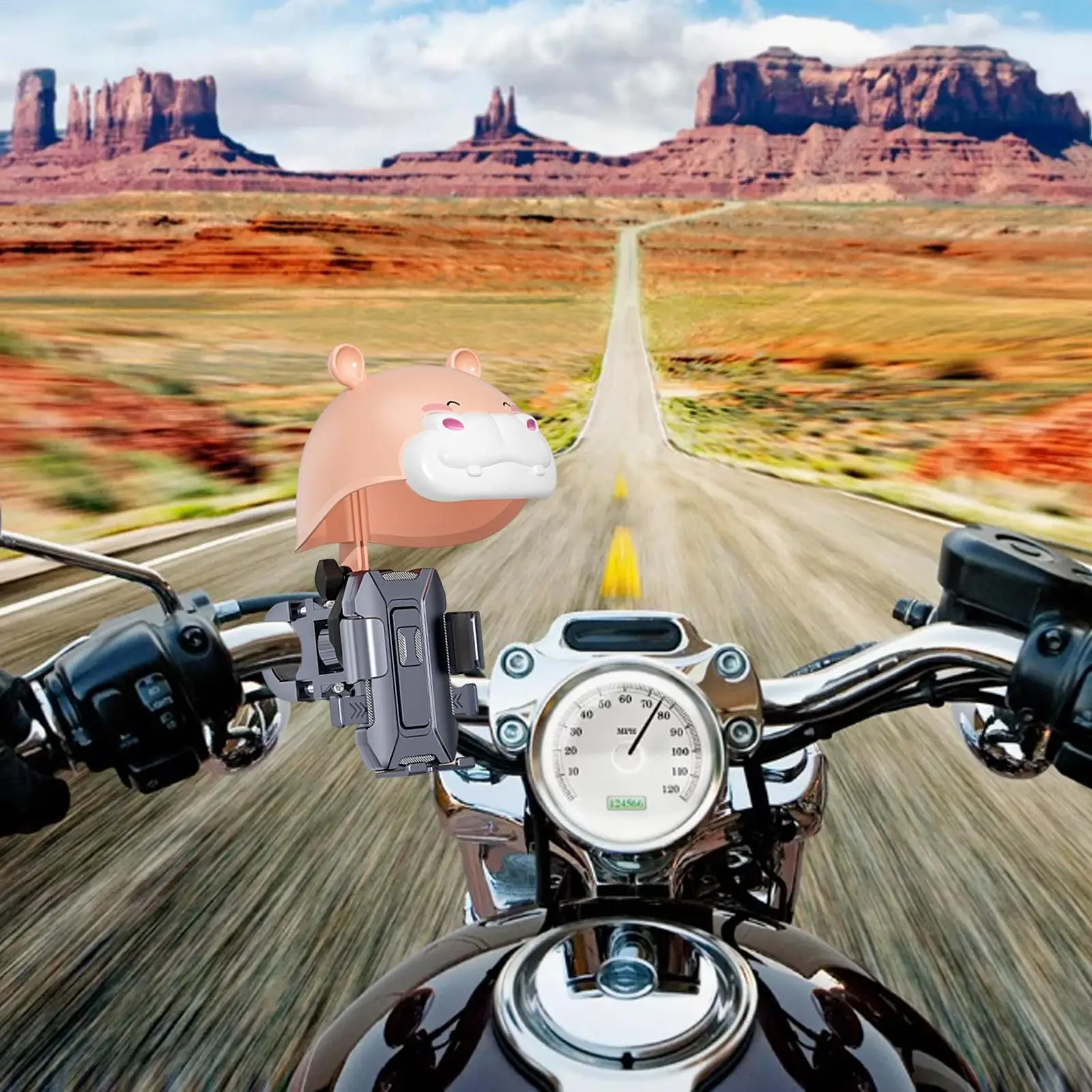 

Cycling Phone Mount 360 Degree Rotation With Helmet Quick Release Cycling Cell Phone Stand For Bike Motorbike Mountain Road