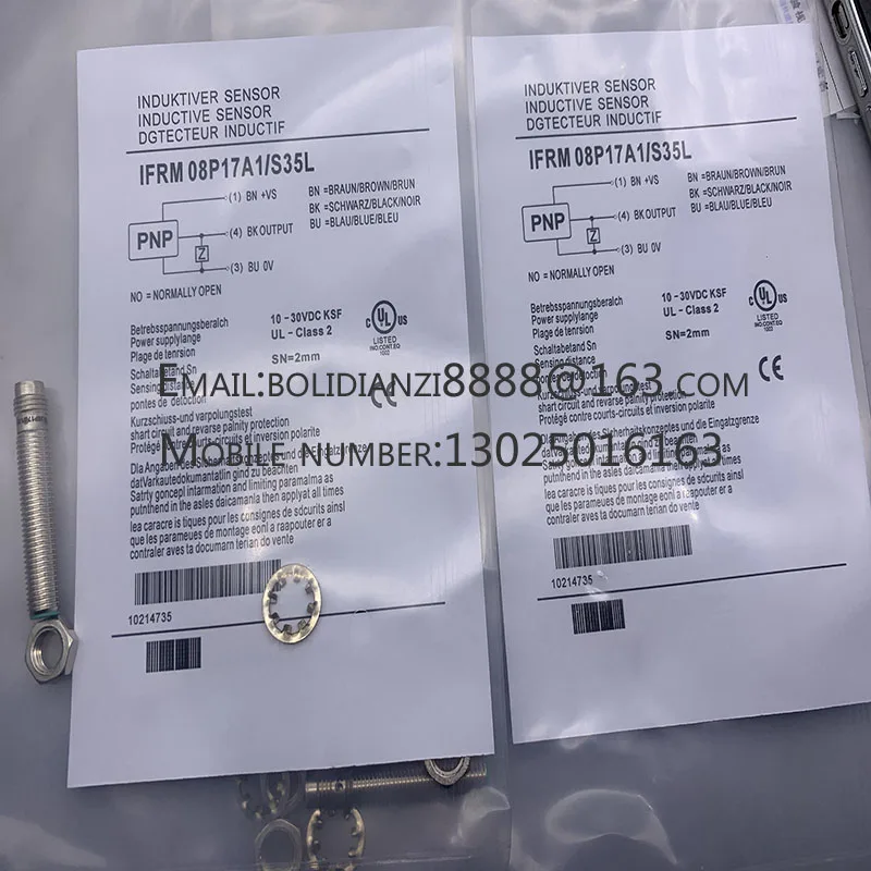 

IFRM 18P1301S14L IFRM 08N1701S35L IFRM 12N1501S14L IFRM 04P35A1S05L IFRM 04P37A3S05L Proximity Switch Brand new original