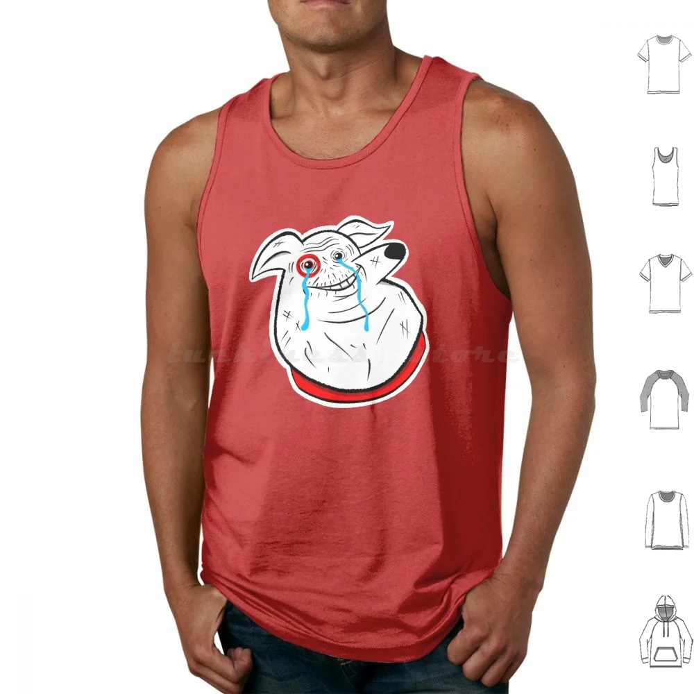 Forever Alone Bullseye Tank Tops Vest Sleeveless Forever Alone Meme Forever Alone Bullseye Target Bullseye Dog Target Dog