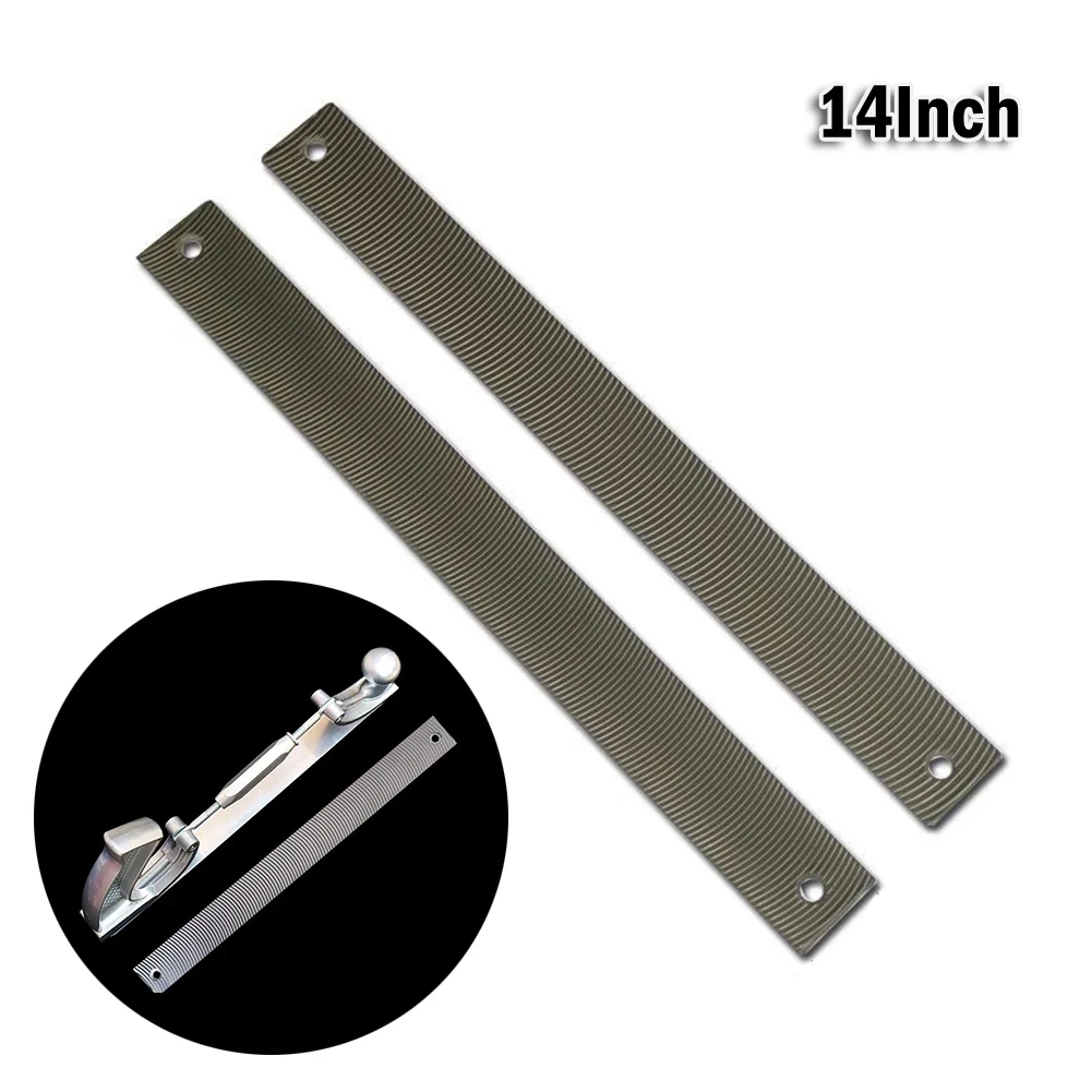 File Teeth File 1 PC 14 Inch Tooth Adjustable Car Body File Holder Polisher Files Silver Portable High Quality