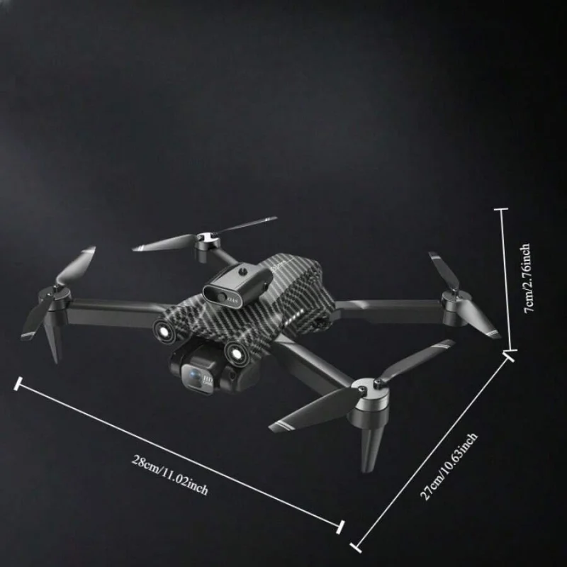 Folding Camera Drone Aerial Photography 8K HD Drop-Resistant Long-Endurance Quadcopter With Remote Control