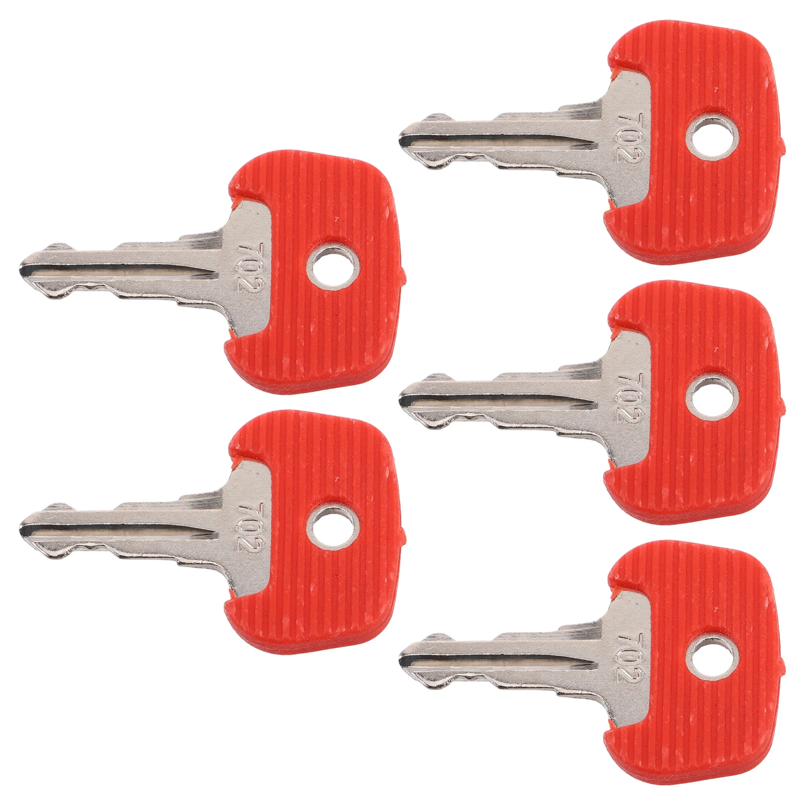 

5pcs Forklift Keys Replacement For Electric Hydraulic Easy Start Durable Safety Efficient Universal Heavy Equipment