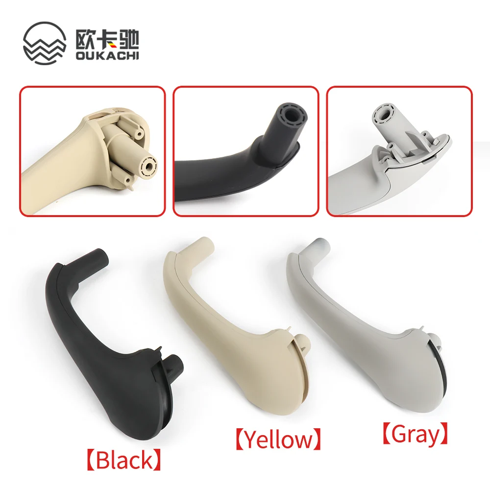 2pcs/4pcs Car Front Left Right Interior Door Pull Handle Set Replacement For Mercedes Benz W203 C Class Sedan 2000-2007