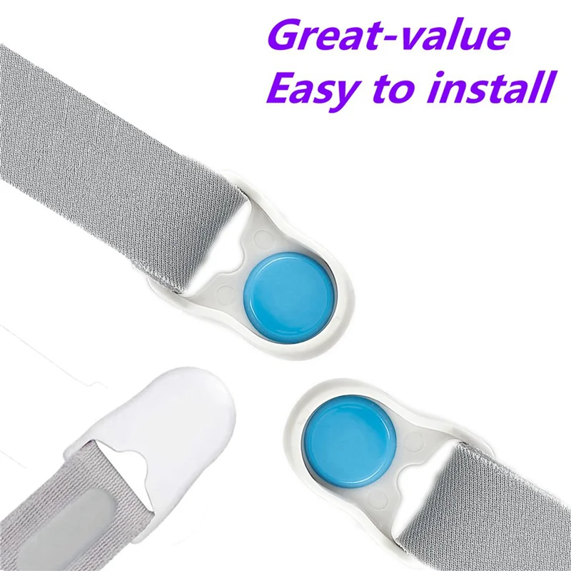 

B50B-2X Replacement Headgear Strap With Clips Compatible For Airfit F30I,F30I Headgear With Stronger Elasticity