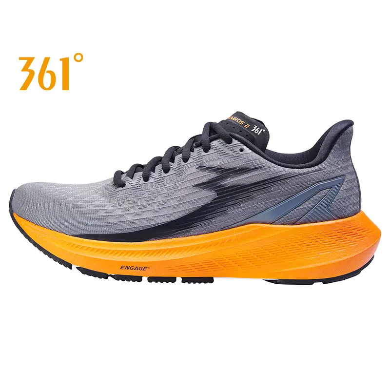 

361 Degrees International Line Kairos 2 Men Professional Running Shoes Breathable Shock-Absorbing Wear-Resistant Sneakers Y2401