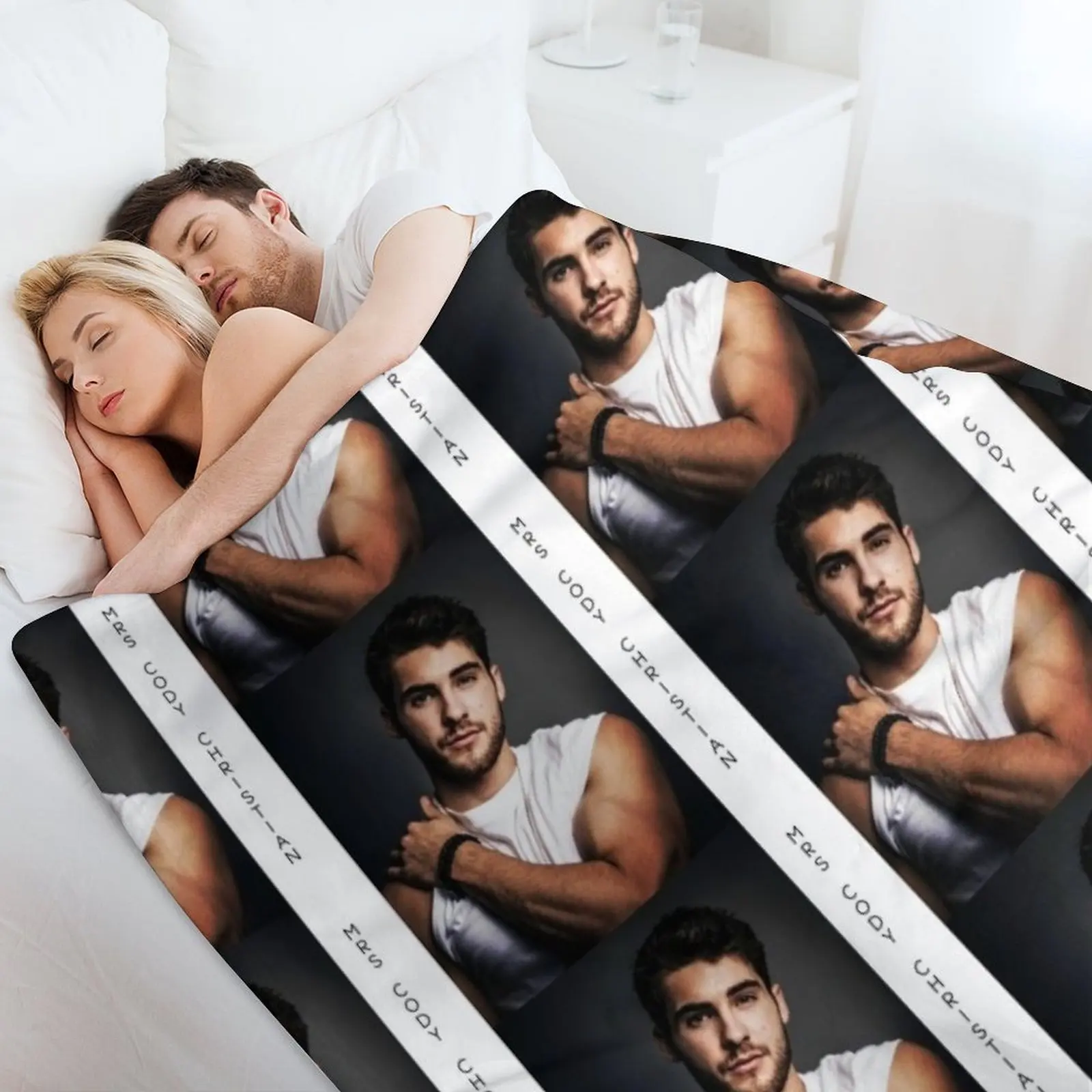 Cody christian ( waarom, waarom is waarom niet) Gooi deken Enkel Zomerbeddengoed Dekens voor bed Troosterdekens