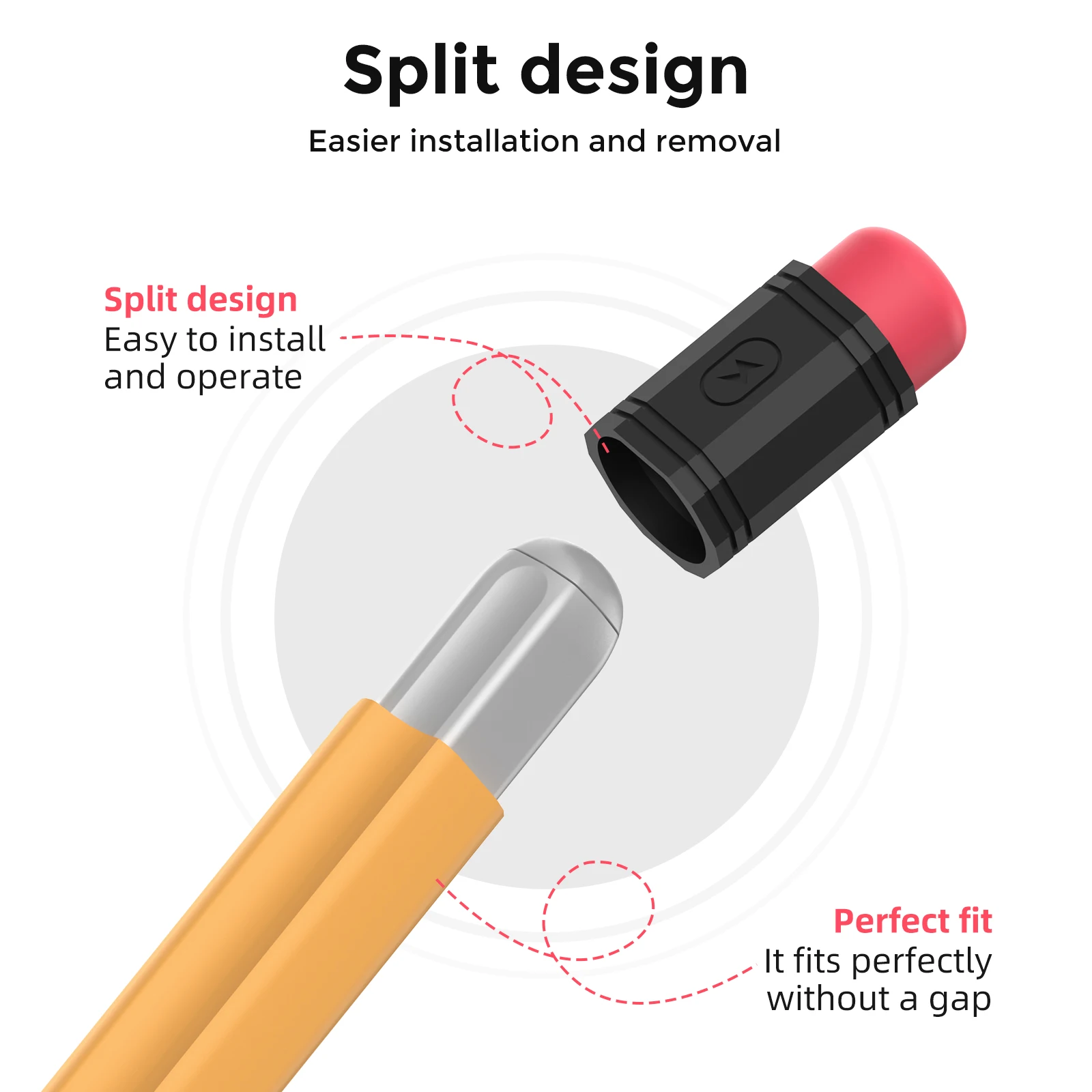 Funda protectora para Huawei m-pencil 1 2 3, cubierta de silicona antiarañazos, Stylus Pen