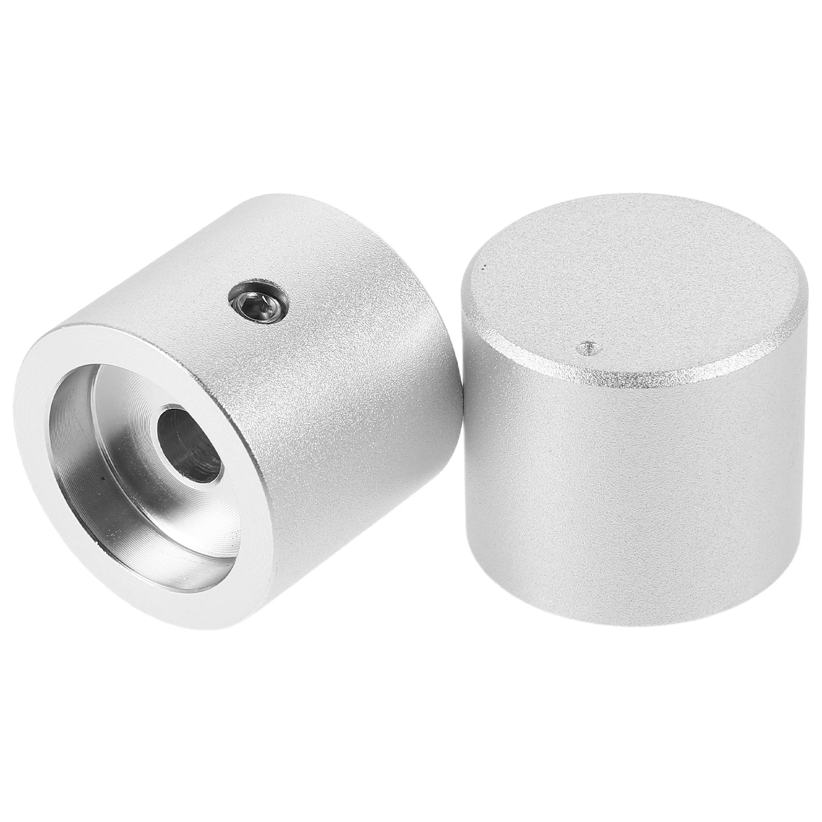 

2pcs Guitar Potentiometer Bass Tone Adjustment Dome Aluminum Alloy Volume Control Electric Instrument Accessories Replacement