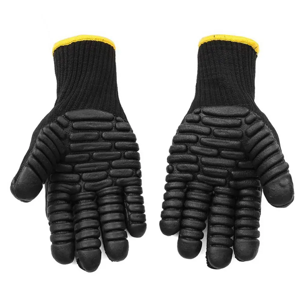 Anti Vibration Shock Resist Absorbing Safety Mechanic Working Protective Gloves Hard-wearing Comfortable To Wear 작업 장갑