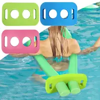 Conector de fideos para piscina, 3 uds., conectores flotantes de fideos para natación, ayuda de entrenamiento para deportes acuáticos perforados para principiantes y niños