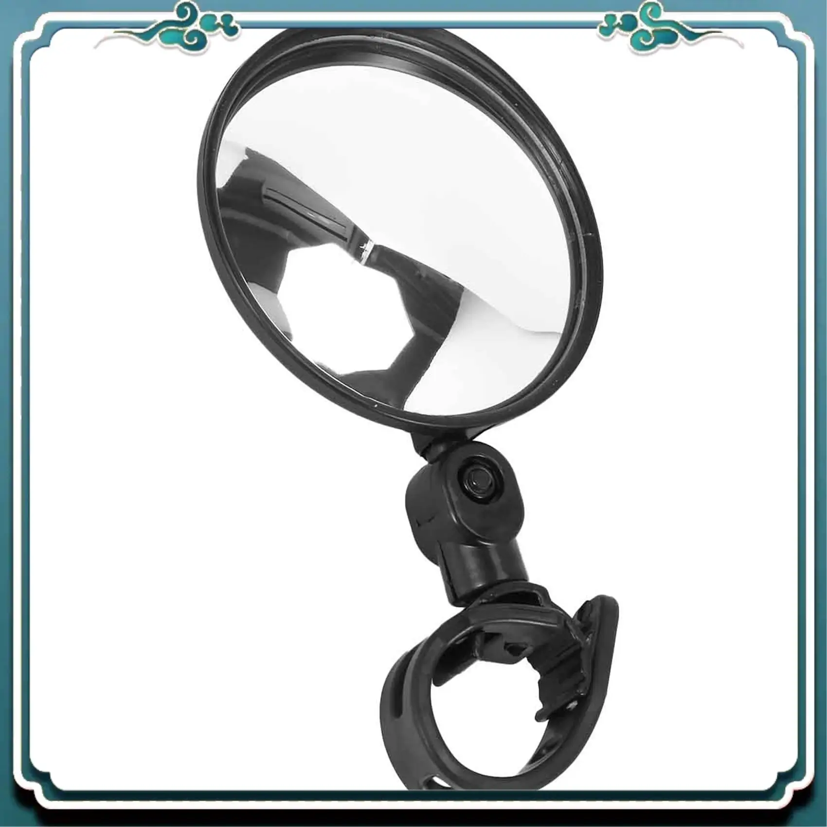 ABTU-Scooter Rearview Mirror For Xiaomi M365 M365 Pro For Ninebot ES1 ES2 Qicycle EF1 Bike Back Mirror