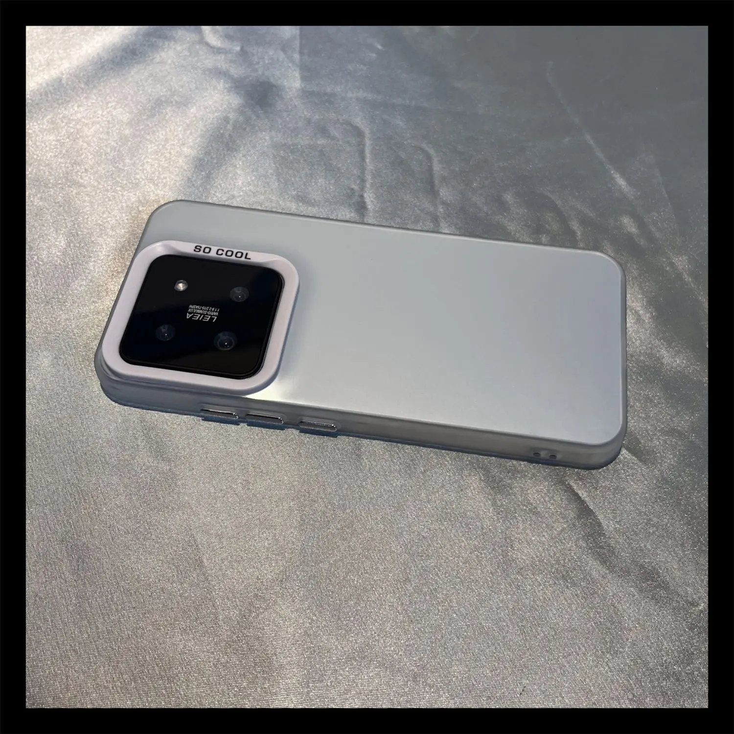 حافظة لهاتف Xiaomi MI 15T 14T Pro لون فضي عصري صديق للبشرة غطاء كمبيوتر بلوري لهاتف Xiaomi 15T pro 5G مقاوم للصدمات فودان #4