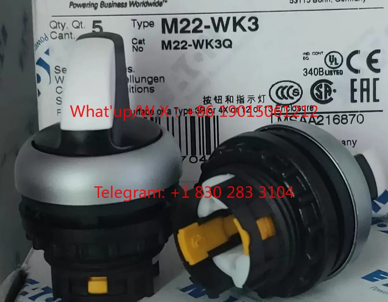M22-WK WRK WKV WK3 WRK3 WK select button