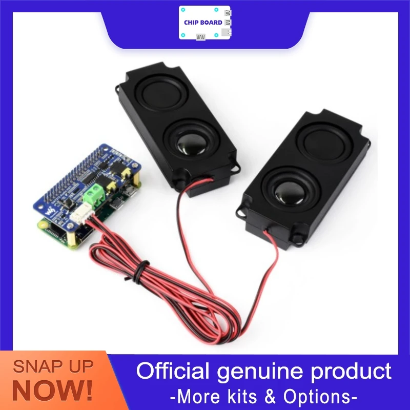 

Аудиоплата Waveshare DA7212 I2S, стереокодек, два микрофона, аудиомодуль для Raspberry Pi