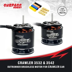 Surpass Hobby Brushless Motor 3532 3542 Crawler Outrunner for Axial SCX10 TRX-4 TRX-6 Tamiya 1/10 1/12 RC Car Crawler Climbing