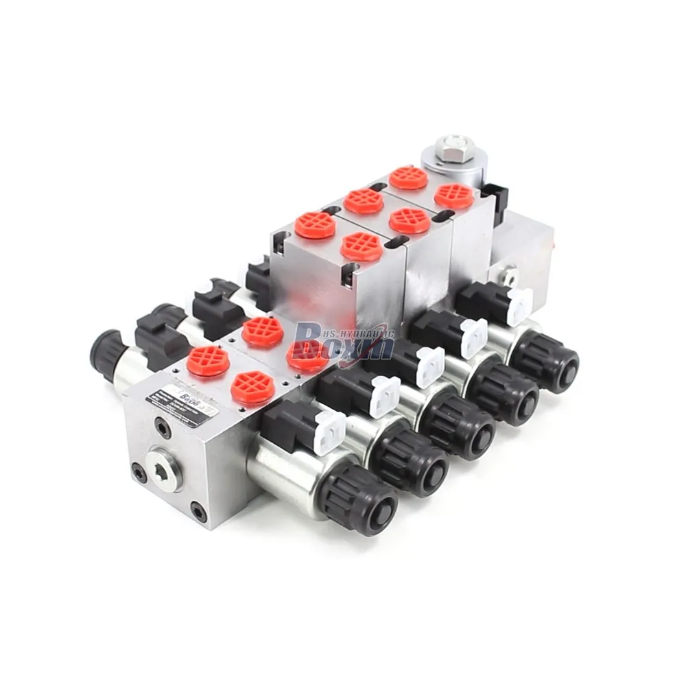 Customizable DCV56 5 Spool Electric Proportional Sectional Valve - Hydraulic Manufacturer & OEM Solutions