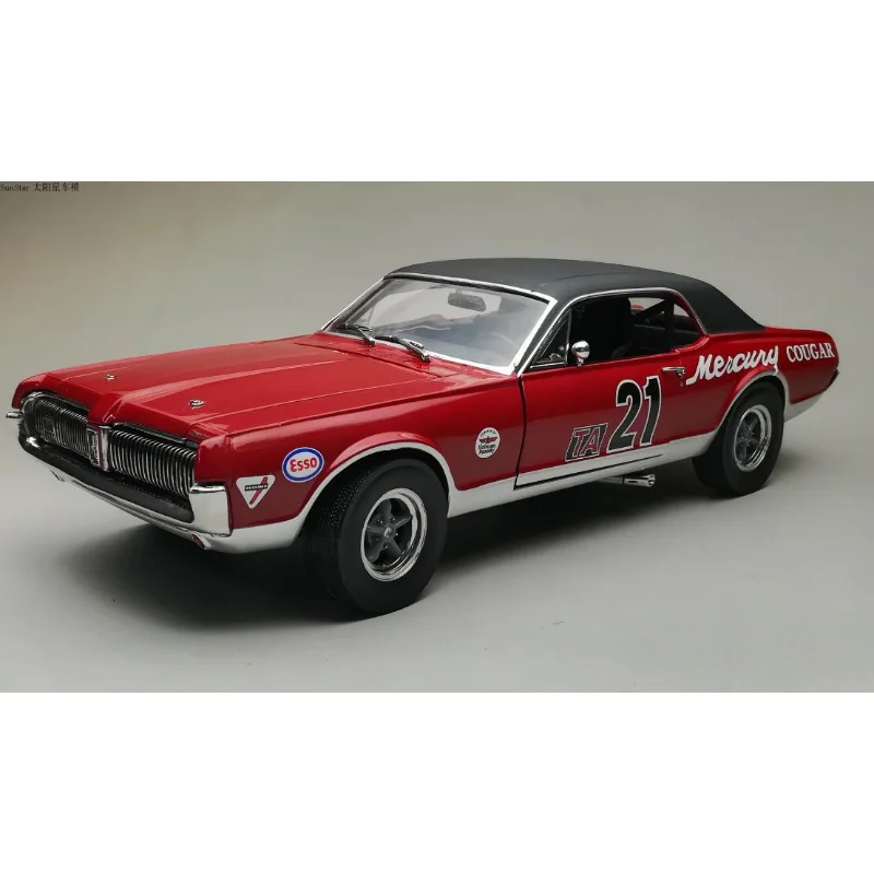 

1/18 Scale 1968 Retro Vehicle MERCURY Hardtop Diecast Alloy Coupe Model Toys Collection Display Decoration Gifts