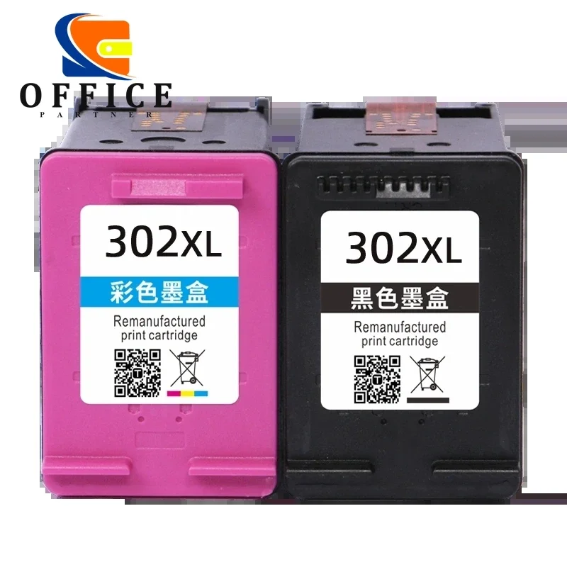 302 XL 302XL Ink Cartridge for HP Deskjet 2130 ENVY 4520 Officejet 4650 Deskjet 3630