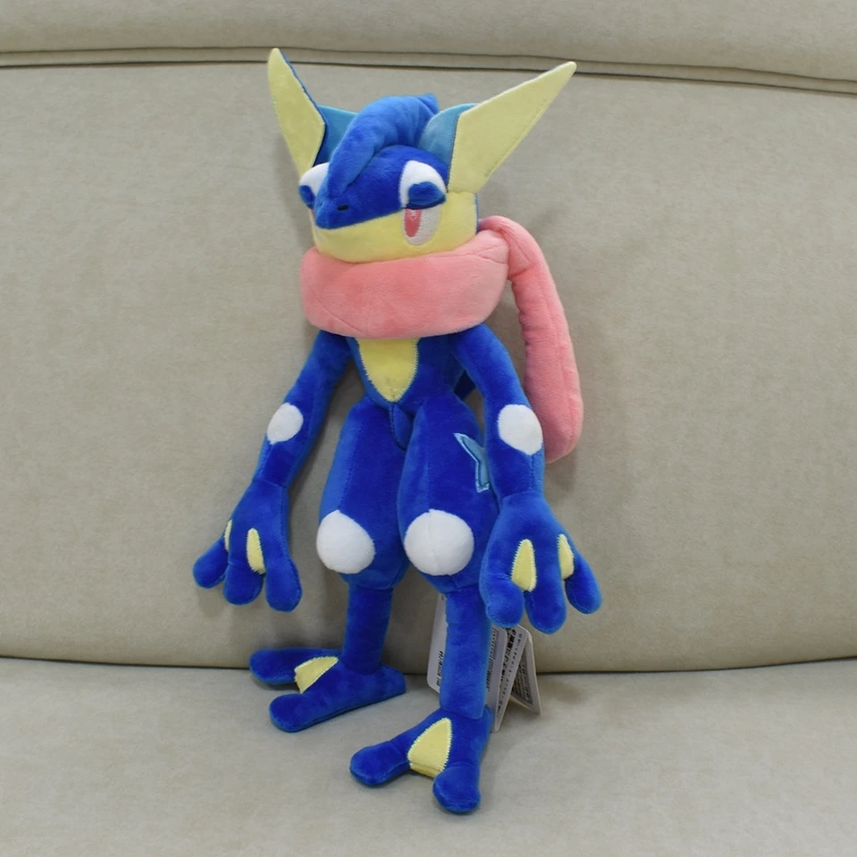 30cm Cute Pokemon Greninja Plush Toy Stuffed Anime Ninja Frog Doll Home Decor Kawaii Christmas Gift