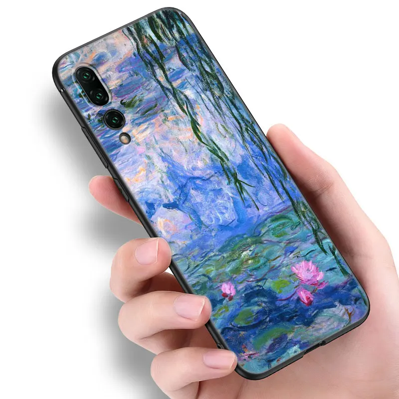 Claude Monet Impressionist Phone Case For Huawei Pura 70 Ultra P20 P30 P40 Lite P60 Art P50 Pro P50E P Smart 2018 2019 2020 2021