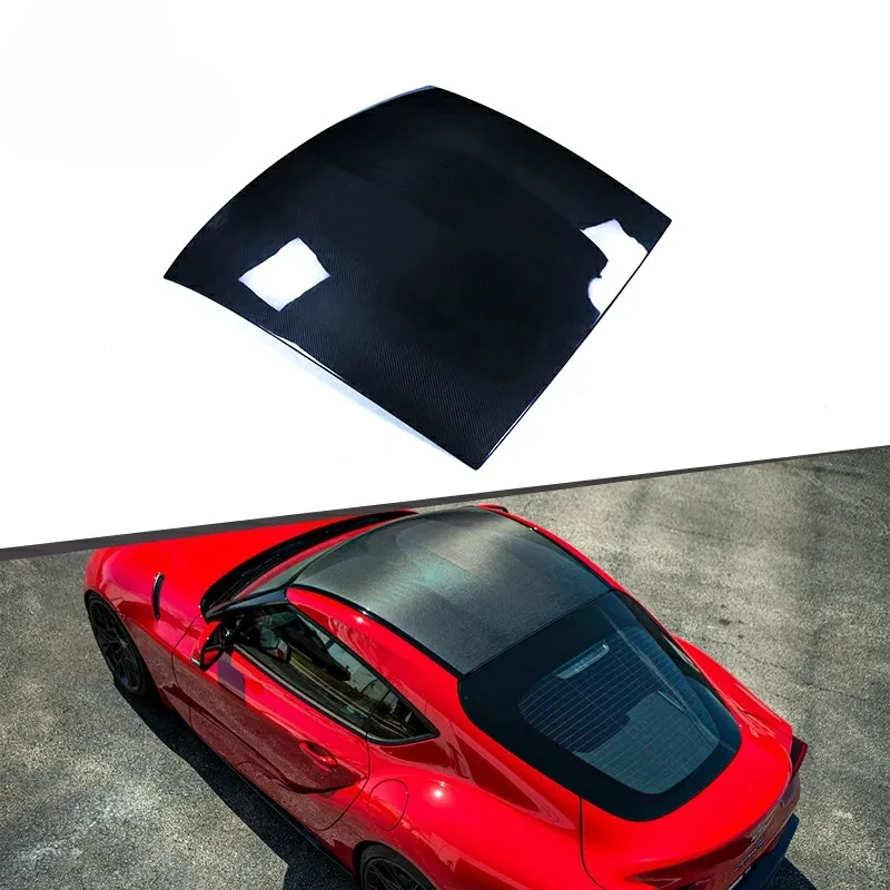 Dry Carbon Fiber Add On A90 Car  Roof For Toyota GR Supra A90 MkV