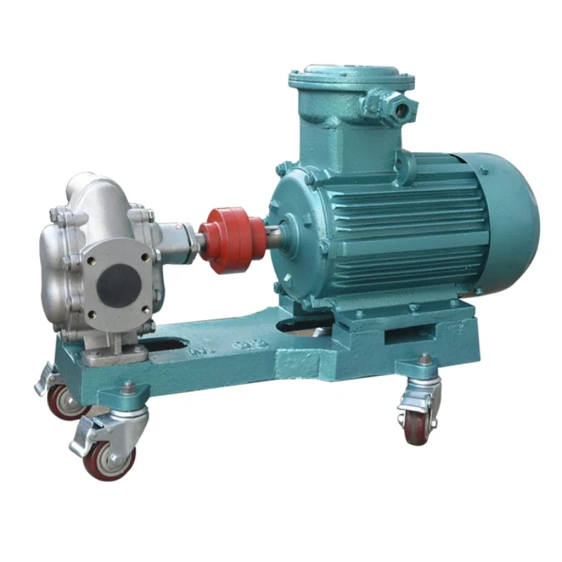 Electric Transfer Gear Oil Pump High Efficiency Positive Displacement Pump