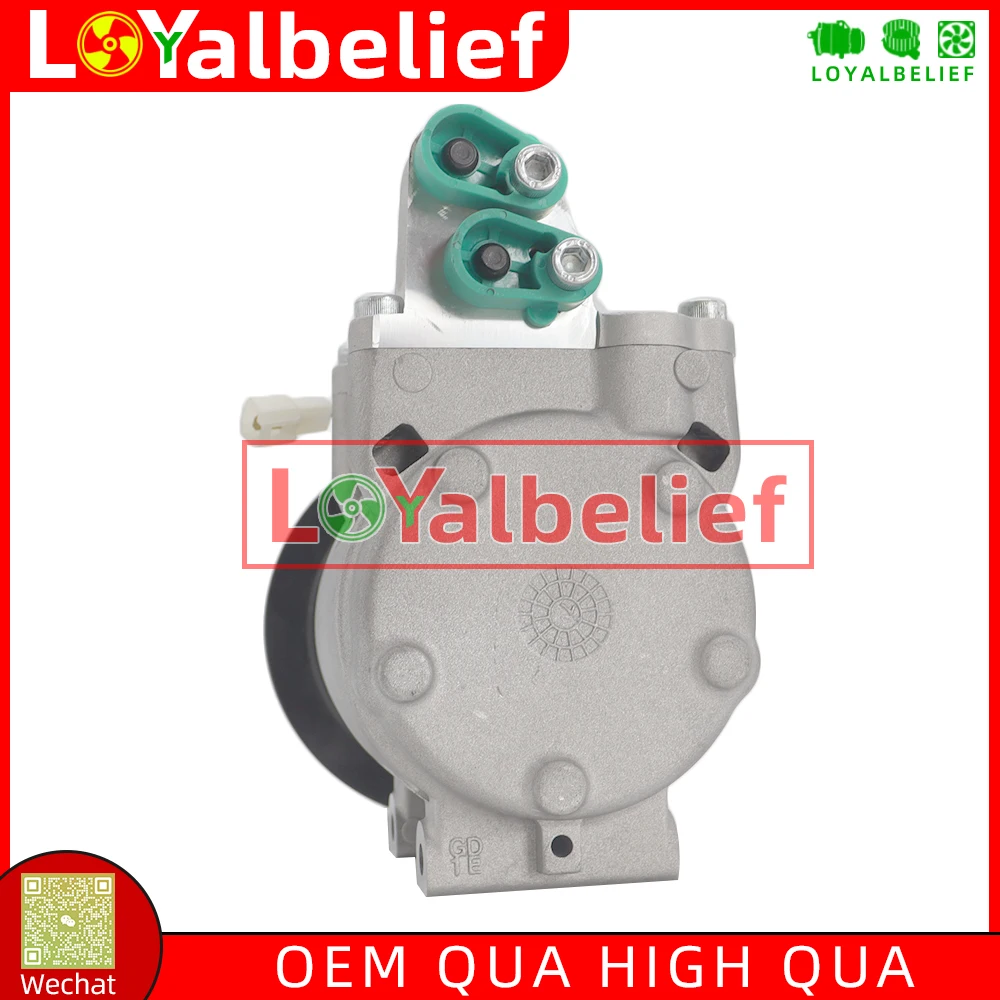 AC Compressor with Clutch For 2006- Mazda BT-50 2.5 3.0 UN CD HS15 UH8161450 F500P2WLA02 F500RZWLA07 F500RZWLA06 1 Grooves