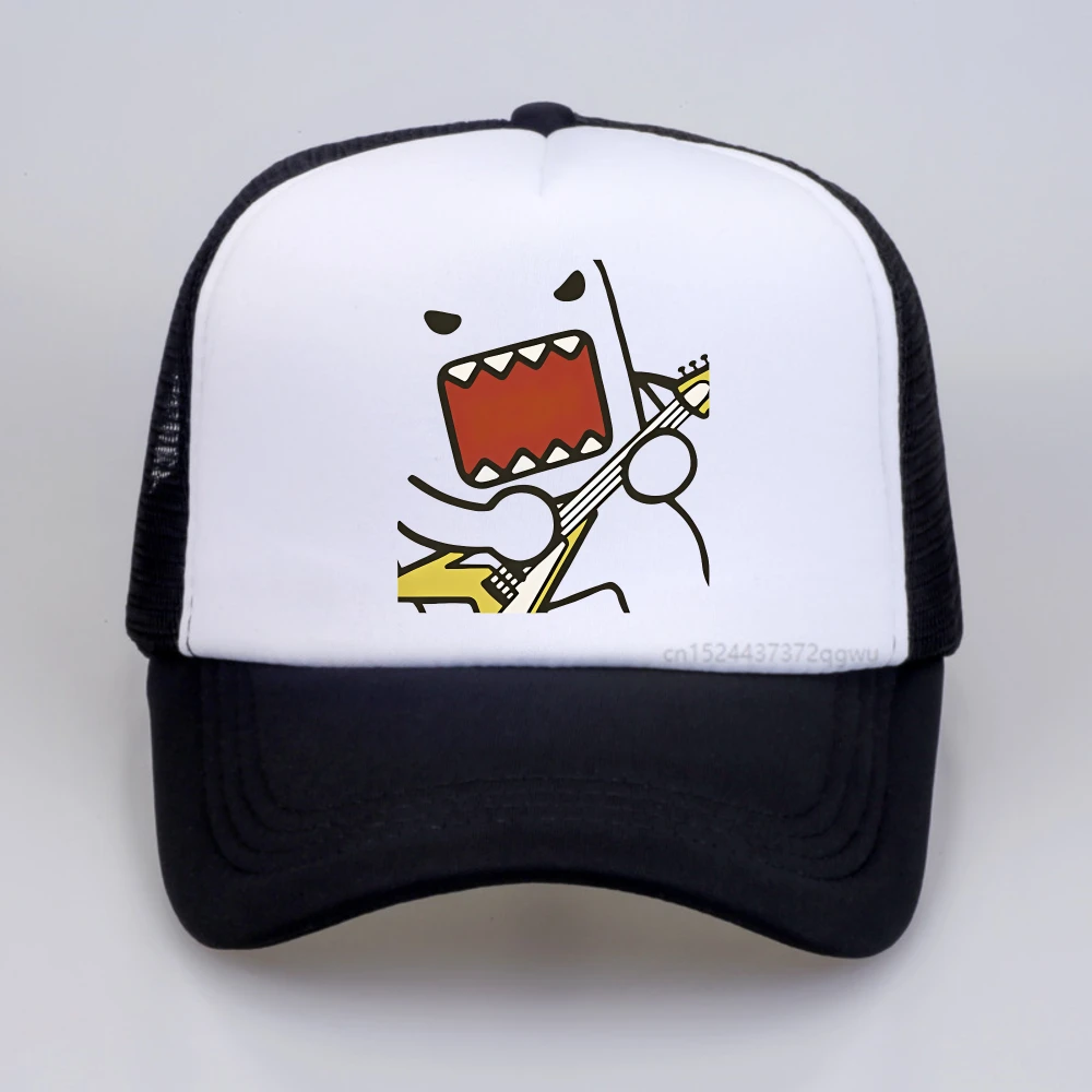 

Epic Face Domo Kun Funny Meme hat Men Women Fashion High Quality Mesh breathable Trucker hats adjustable Outdoor baseball cap
