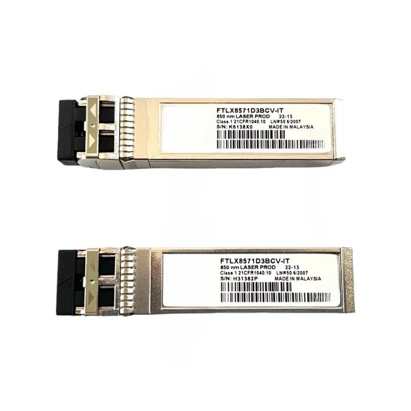 

10Pcs Multi-mode 10 Gigabit Module FTLX8571D3BCV-IT E10GSFPSR 10G SFP