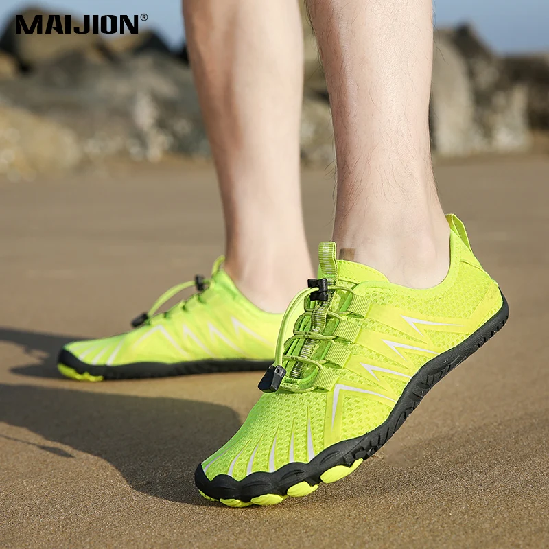 Lightweight Wading Sneakers Men's Quick Dry Water Sports Shoes Women Breathable Beach Aqua Shoes for Swimming Surfing Kayaking