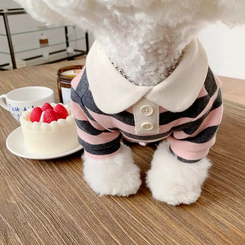 New Dog Polo Shirt Pet Dog Cool Clothes Soft Breathable Yorkie Chihuahua Puppy Clothes Dog Vest for Small Medium Dogs Costumes