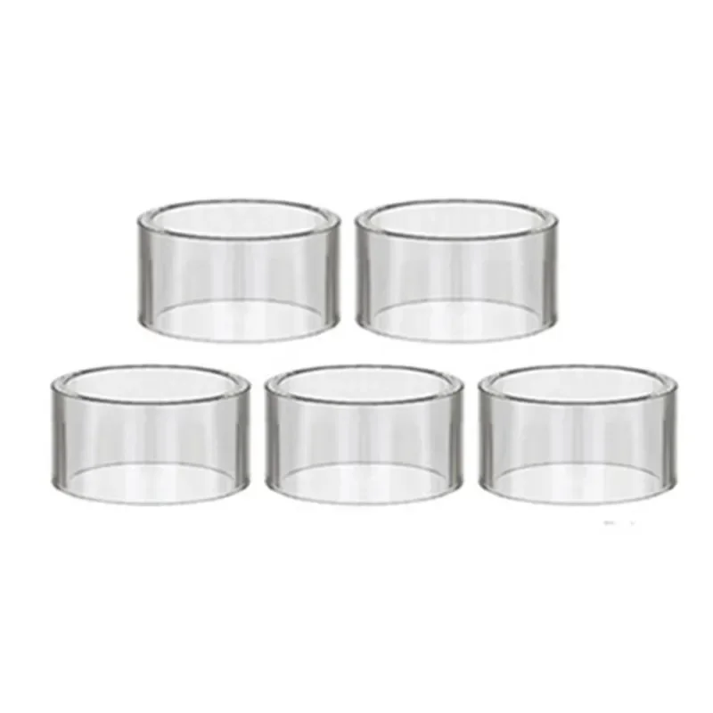 Fatube-placas de vidro retas para blaze rta/blaze solo rta, 5pcs