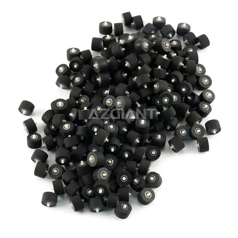 20-200pc 10x6.5x1.5 Car Retractor Press Belt Pulley Deck Audio Pressure Recorder Cassette Deck Pinch Roller Tape for Aiwa CX-77E
