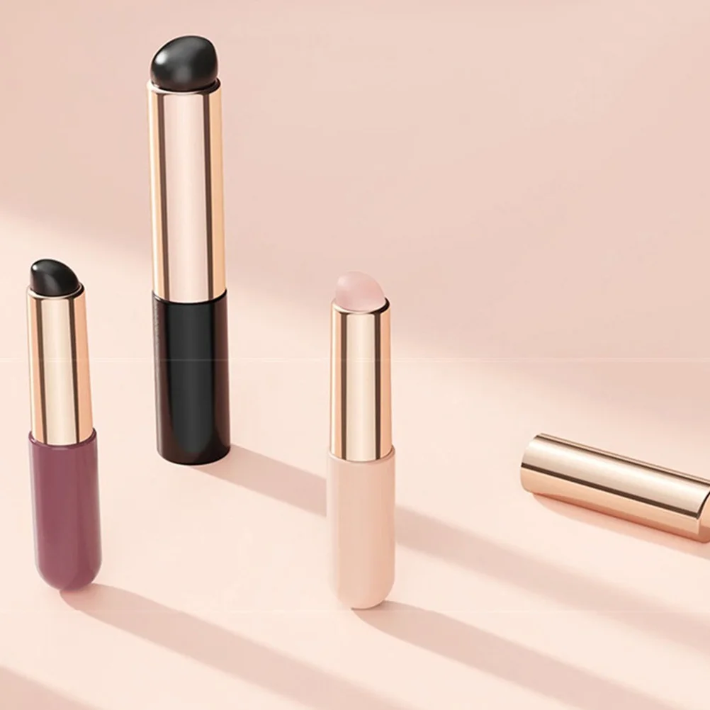 6Pcs Nail Brushes for Gradient Art Silicone Lip Applicator Acrylic Manicure DIY Tools Powder Brushes Nail Art Brush