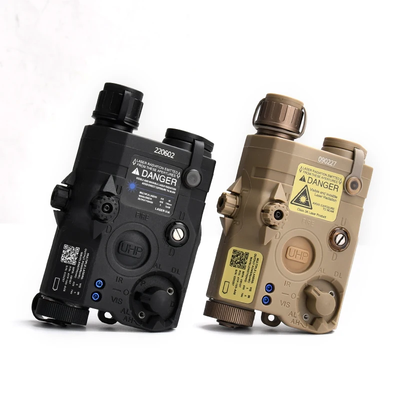 Tactical Airsoft PEQ-15 PEQ15 LA5C Red Dot Laser Indicator LED Strobe Flashlight Green Blue IR Light Scout Light for Toy Gun
