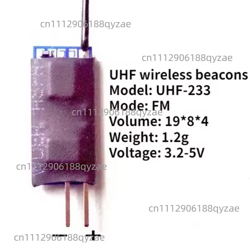 UHF233 Amateur Radio Direction Finding Beacon Signal Source Module