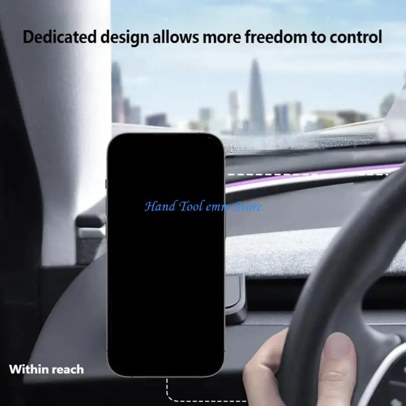 H37F Premium Car Phone Mount For Car 360 Degree Rotatable Strong Grip Outlet Fixed Car Phone Mount