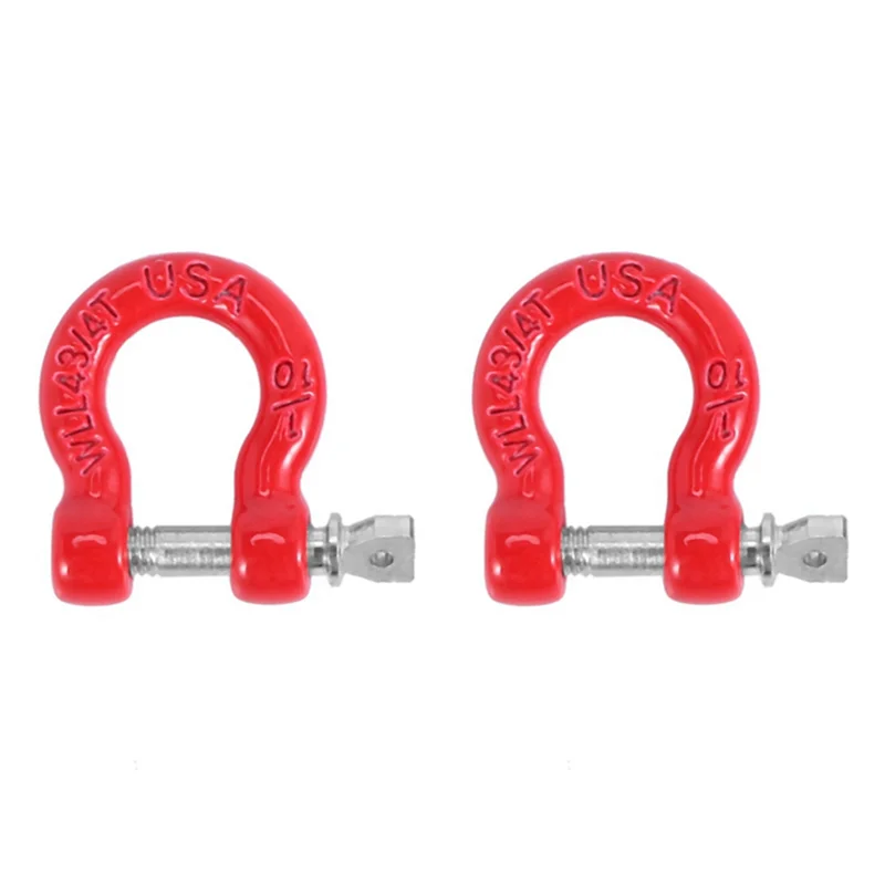 32 قطعة المصد الخلفي المعدني خطاف مقطورة سحب تكبل الإنقاذ هوك ل 1/10 العربة المتسلقة للصخور سيارة Traxxas TRX4 TRX-4 SCX10