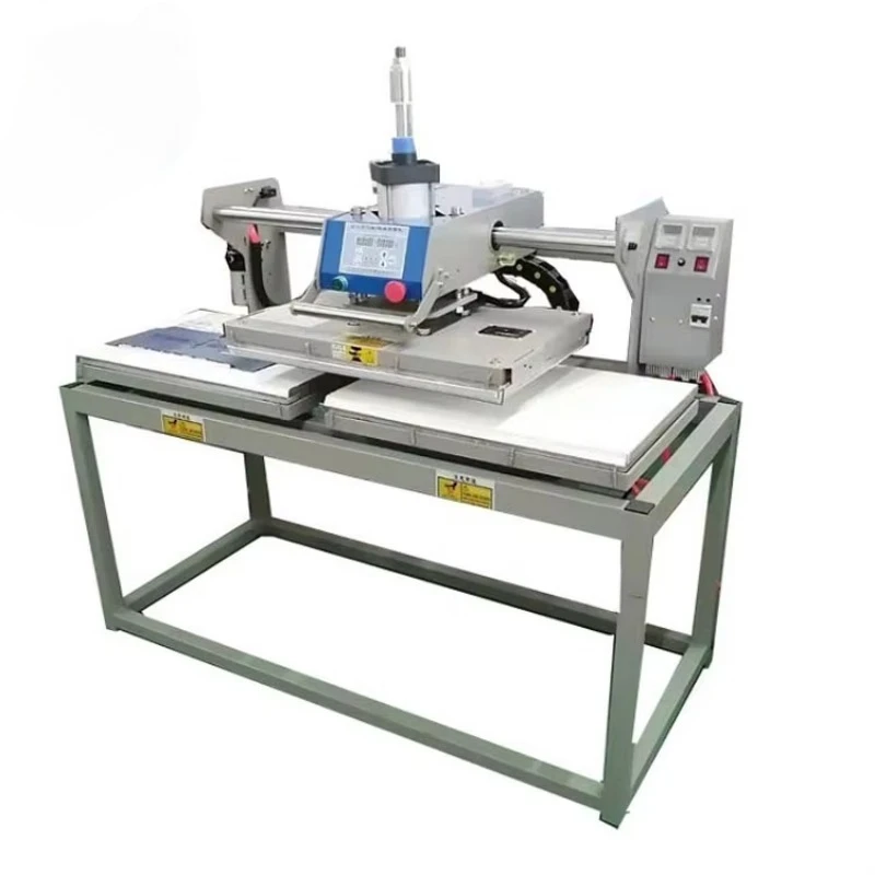 Automatic Pneumatic New Hot Stamping & Leather Logo Heat Press Embossing Heat Transfer Printing Machine Model DS-2B460E
