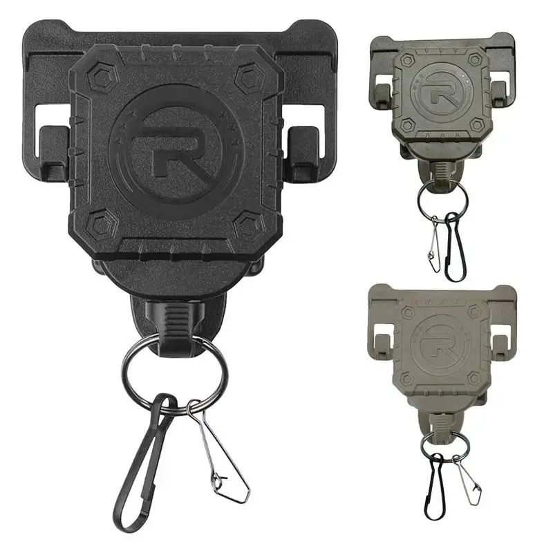 Belt Keyring Clip Quick Release Keychain Clip For Men Multifunctional Keyring Carabiner Outdoor Survival Gear For Camping Hiking