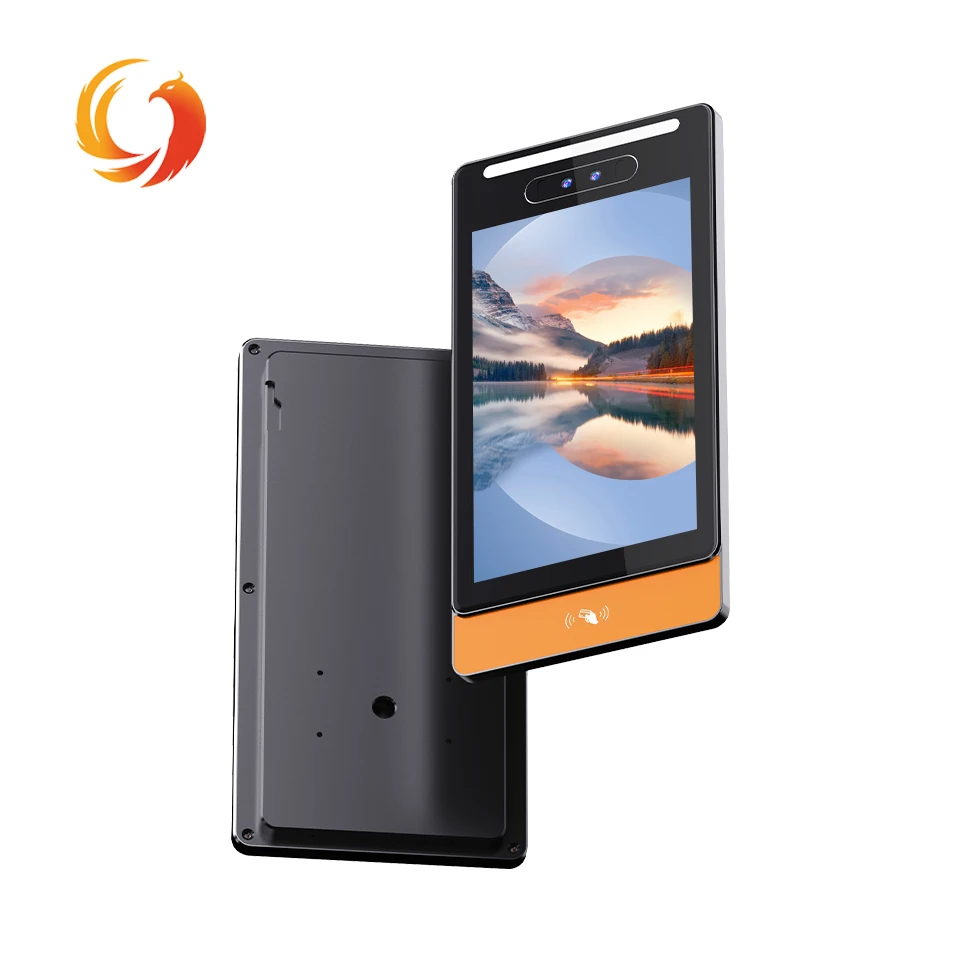 Le Shun LSG581-OL 8-inch Touchscreen Android 13 Access Control System Biometric One-Way Audio Waterproof Three-in-One Fusion