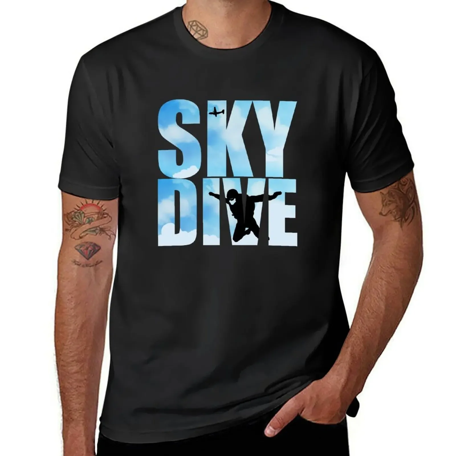 Skydiving Gifts for skydivers T-Shirt shirts graphic cotton graphic tees graphic t shirt vintage mens tall t shirts