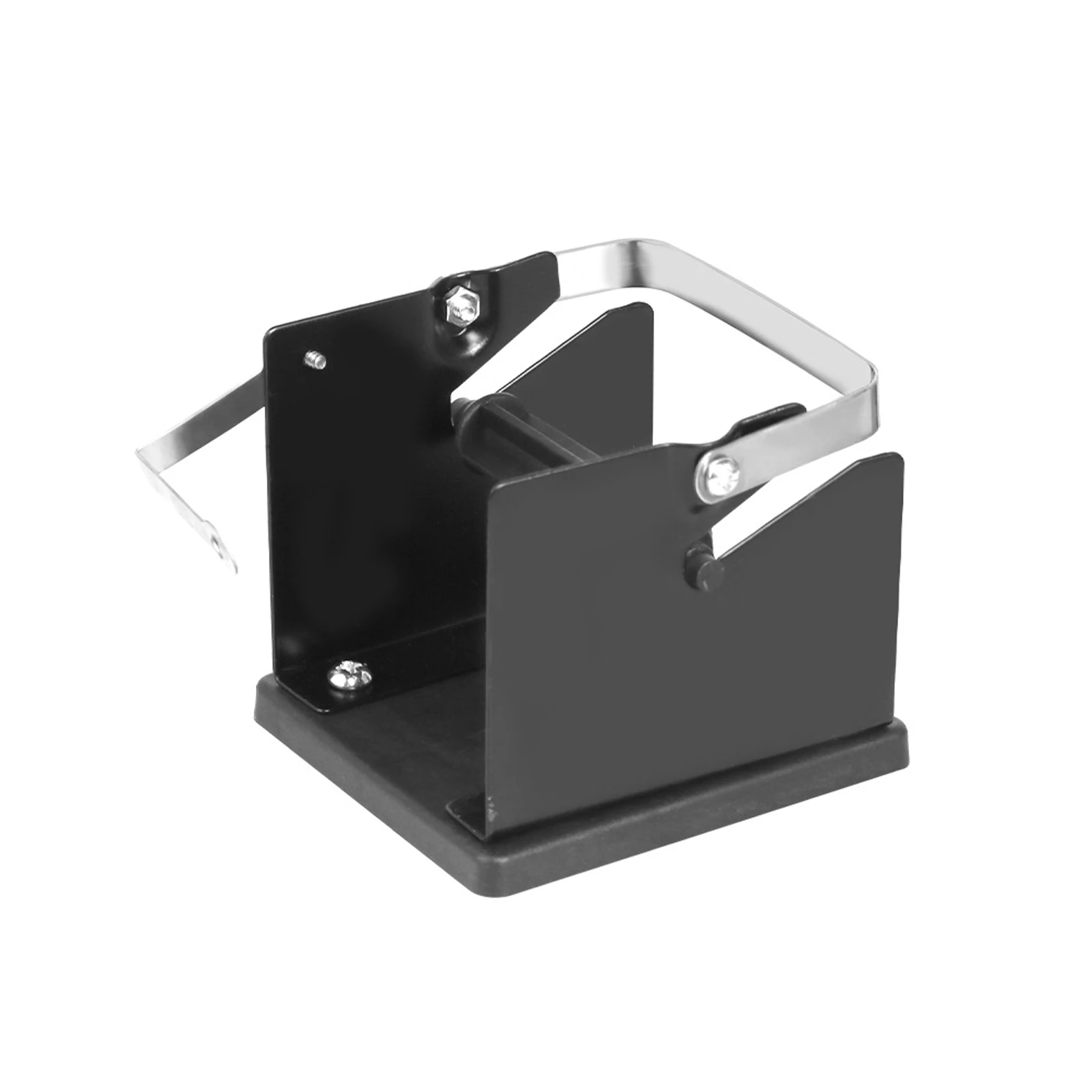 Compact Solder Wire Spool Dispenser Holder, Adjustable Metal Reel Stand For Workbench, Welding Wire Organizer Tool image 5