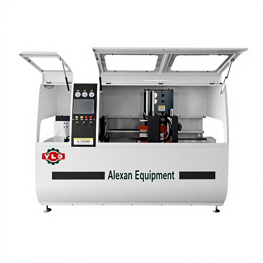 CNC Arbitrary Angle Sawing Machine Aluminum Profile Cutting Saw Servo Feeding Multi Angle Rotation Industrial Metal Cutting