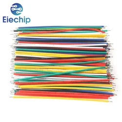 120PCS 24AWG Jumper Kit 6 Color Tinned PCB Breadboard Cable Wire Set DIY Electronic Kit Breadboard Wire