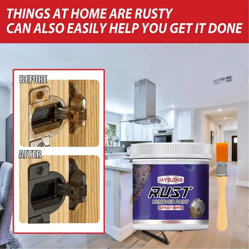 Metal Rust Remover Rust Conversion Agent Multipurpose Metal Rust Remover Paint Anti Rust Primer Rust Cleaning Tool For Metal