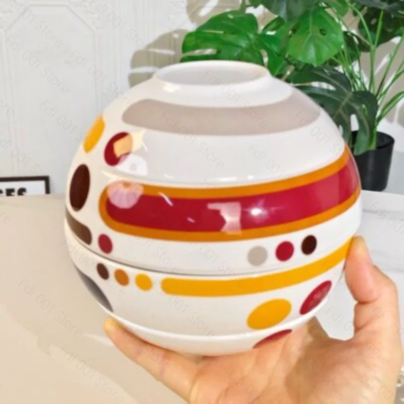 Tableware ball home creative tableware set Memphis dinner ball set of five