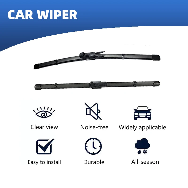 LHD Front Windshield Wiper Blades For Volvo XC90 MK1 MK2 2002 - 2023 Windscreen Accessories 2003 2005 2004 2015 2016 2019