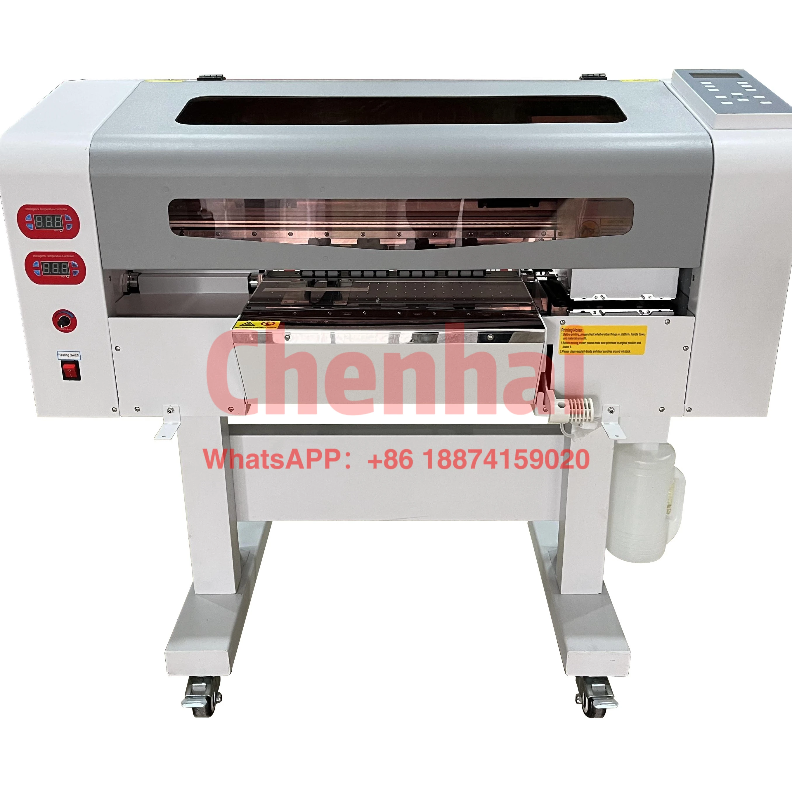 Factory Direct Supply High Printing Resolution a3 30cm DTF Printer With Two XP600 Printhead And Shake Powder Machine